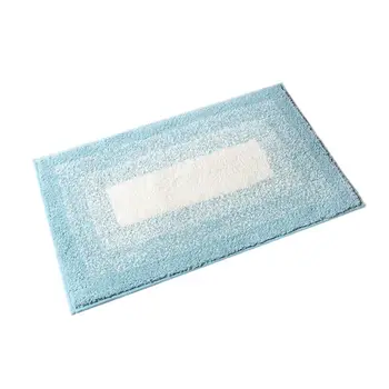 

Microfiber Indoor Door Mat Non Slip Bath Floor Carpet Toilet Water Absorbent Rug 831F