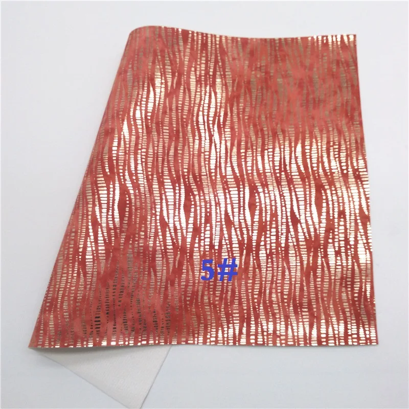 5 Glitterwishcome 21X29 см A4 Размер металлик искусственная кожа ткань, Переливающаяся Синтетическая кожа искусственная кожа листы для бантов, GM486A - Цвет: 5