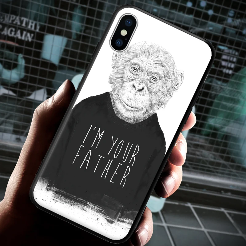 Для iPhone 5 5S SE 6 6S 7 8 Plus X XR XS Max жесткий чехол для телефона - Цвет: 8030