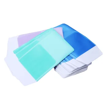 

10pcs Chic PVC Colorful Fall-proof Pen Pouch Inserted Pen Bag Pocket Pen Storage Bag for Doctor Nurse Daily Use (Assorted Color)