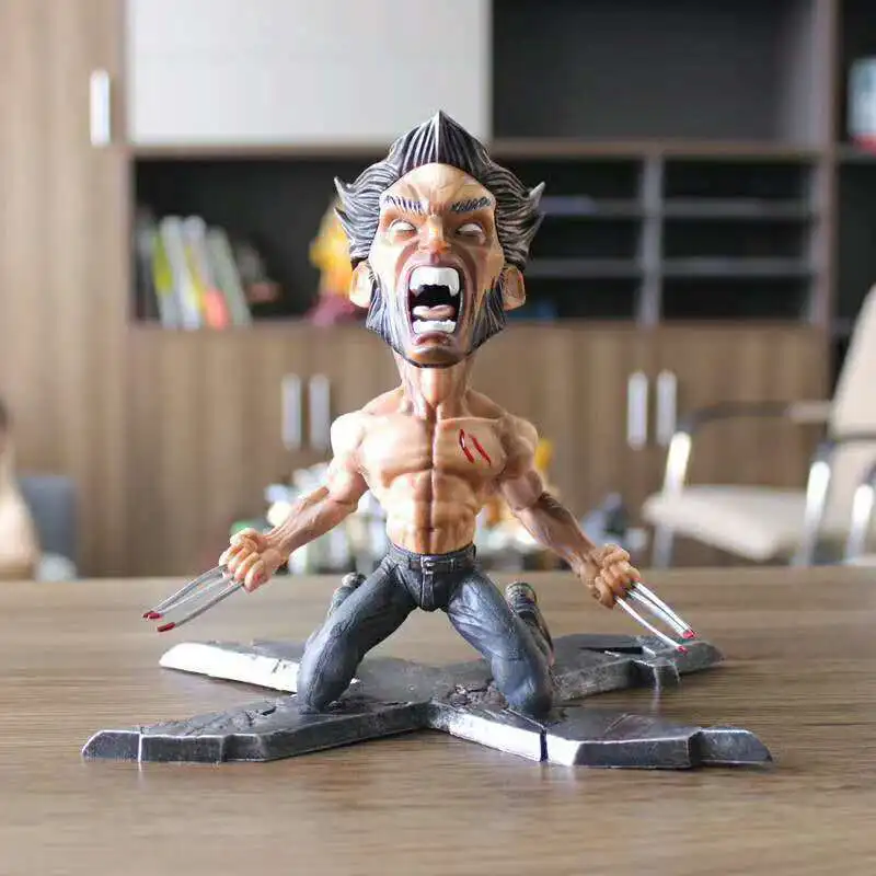 

Wolf Anime X-Men Wolverine Hero Series Creative Ferocious Wolf Uncle Model Ornaments Garage Kit