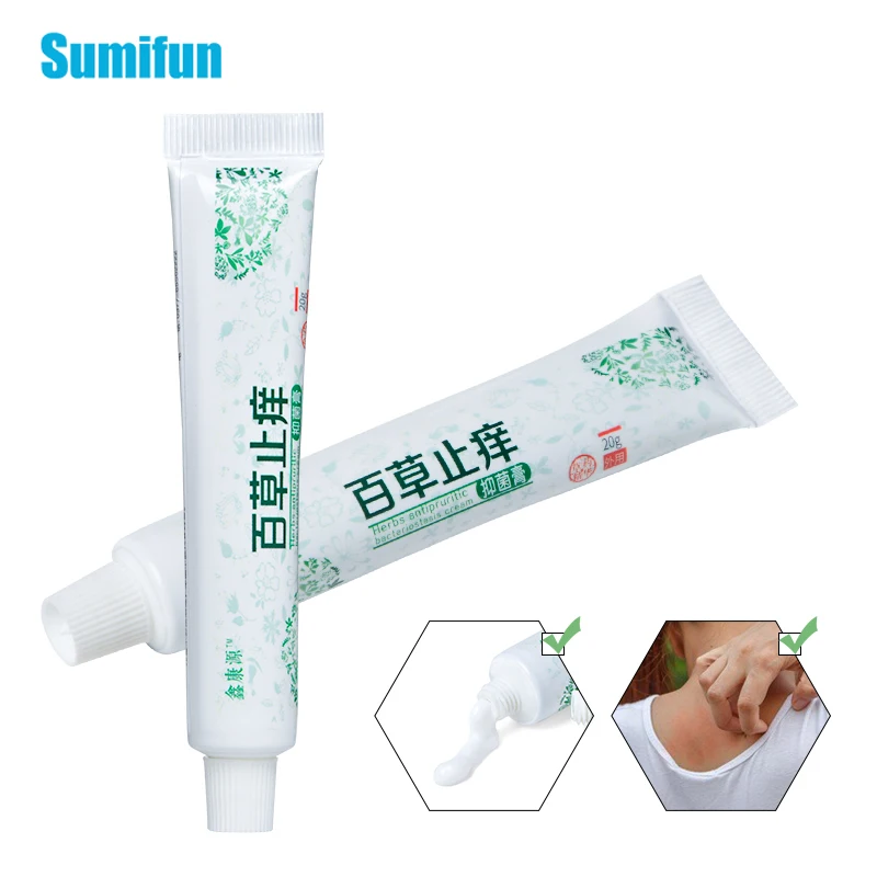 Sumifun Оригинальный китайский травяной псориаз экзема мазь анти против зуда крем