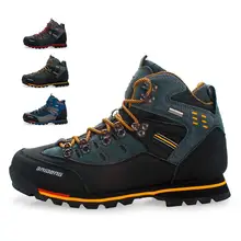 Bottes de randonnée et de neige pour homme, chaussures d'hiver de qualité supérieure très tendance et décontractées