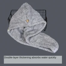 Бамбуковое древесное волокно, складная полоска, сухая шапка для волос, мягкое дышащее впитывающее полотенце для сушки волос, быстросохнущая Шапочка-полотенце для душа