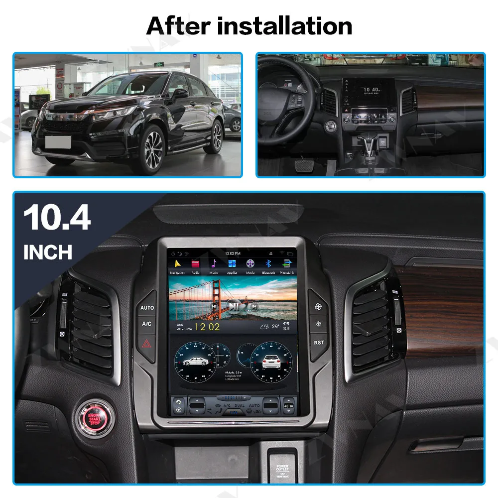 Android 9 64+ 4 Гб Тесла с DSP автомобильный мультимедийный плеер стерео для Honda avancier автоматическое радио gps навигационное головное устройство