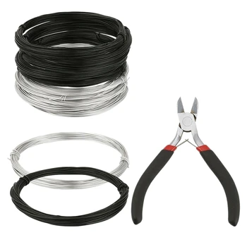 

Multifunction Aluminum Wire Carbon with Steel Pliers Set for DIY Jewelry Tools Potted Plants or Plant Decorations