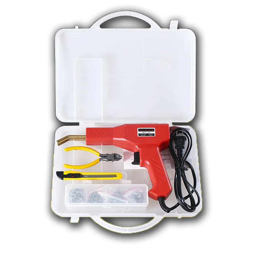 

Portable Plastic Welder Garage Tools Hot Staplers Machine Staple PVC Plastic Repairing Machine Car Bumper Repair Hot Stapler