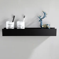 Bathroom Shelf Organizer Wall Mount Shower Shampoo Soap Cosmetic Shelves Kitchen Storage Rack Holder Bathroom Accessories