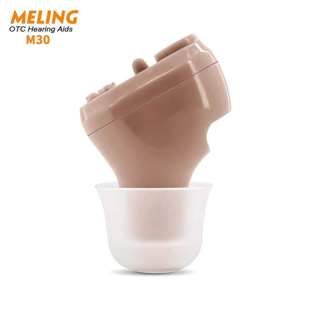 

Meling M30 Digital Rechargeable Mini CIC Hearing Aid Invisible Sound Amplifier for the Elderly Person Deaf Person Dropship