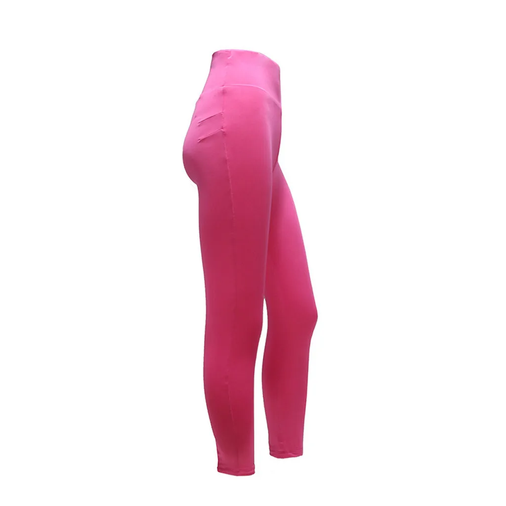 Женские мягкие однотонные Стрейчевые плиссированные штаны с высокой талией, повседневные леггинсы для фитнеса, леггинсы для тренировок