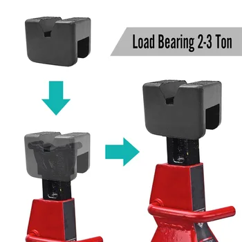 

Frame Jack Pad 17mm groove 2pcs Adapter For Jack Stand 2-3 Ton Universal Tools