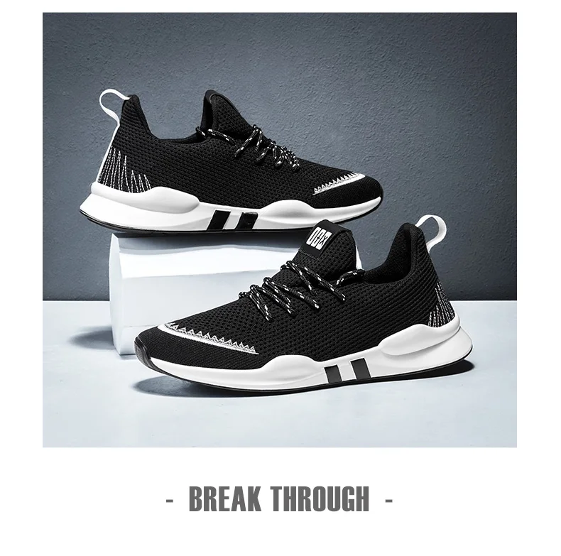 OLOMM бренд Flyknit Лидер продаж мужская повседневная обувь легкая дышащая уличная Мужская мода кроссовки Высокое качество Низкая zapatos hombre