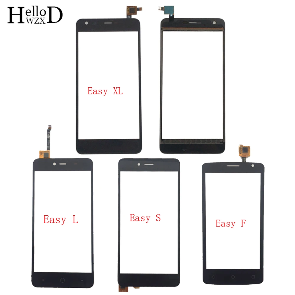 

Touch Screen Digitizer Panel For Highscreen Easy F Easy L Easy S Easy XL TouchScreen Lens Sensor Touch Screen 3M Glue Wipes