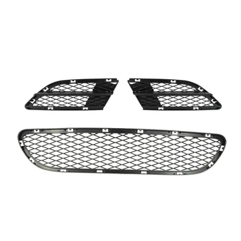 

3PCS/Set Front Lower Bumper Grille Mesh Honeycomb FOR BMW 3 Series E90 E91 325i 328i 335i 2008-2012
