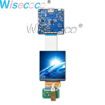 

Wisecoco 3.81 inch IPS OLED Display 360 Nits High Brightness 1080x1200 AM-OLED Panel MIPI Board for HMD VR AR Screen