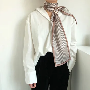 

100% Pure Silk Scarf 2020 Brand Design For Ladies Head Scarves Wraps Women Handkerchief Hijab Bandana Foulard Poncho Pashmina