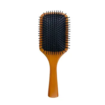 

Oval Boar Bristle Nylon Hair Comb Mini Anti-Static Hair Scalp Massage Comb Hairbrush Salon Hair Brush Styling Tool