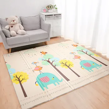 

Children's Crawling Mat EVA Double-sided Waterproof Room Decor Soft Foam Nursery Rug Carpet Large Foldable Baby Play Mat Puzzle