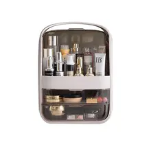 Drawer Container Makeup Organizer for Cosmetic Large Capacity Cosmetic Storage Box Organizer Desktop Jewelry Nail Polish Makeup
