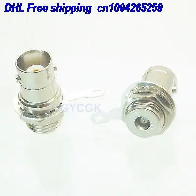 

DHL 50pcs Conversion Adapter BNC female to MCX female F bulkhead handle adapter 22cs