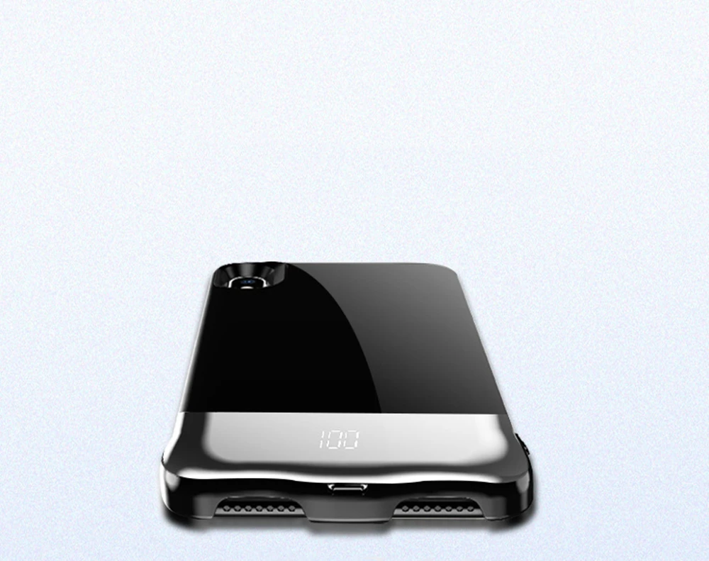 Аккумулятор чехол для iPhone X XS Max XR 5000/8000/6000mah power Bank Charing чехол для iPhone 6 6s 7 8 Plus чехол для зарядного устройства