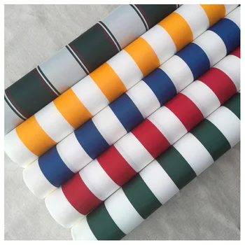 

100x150cm Water proof Oxford cloth with dyed stripes Awning PU coating waterproof fabric DIY Handicrafts