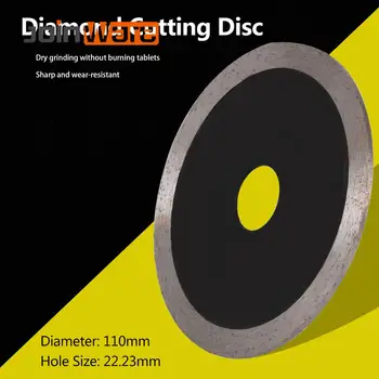 

110mm Diamond Saw Blades Circular Saw Blade Wet Cutting Disc for Concrete Ceramic Brick Marble Stone Saw Tool
