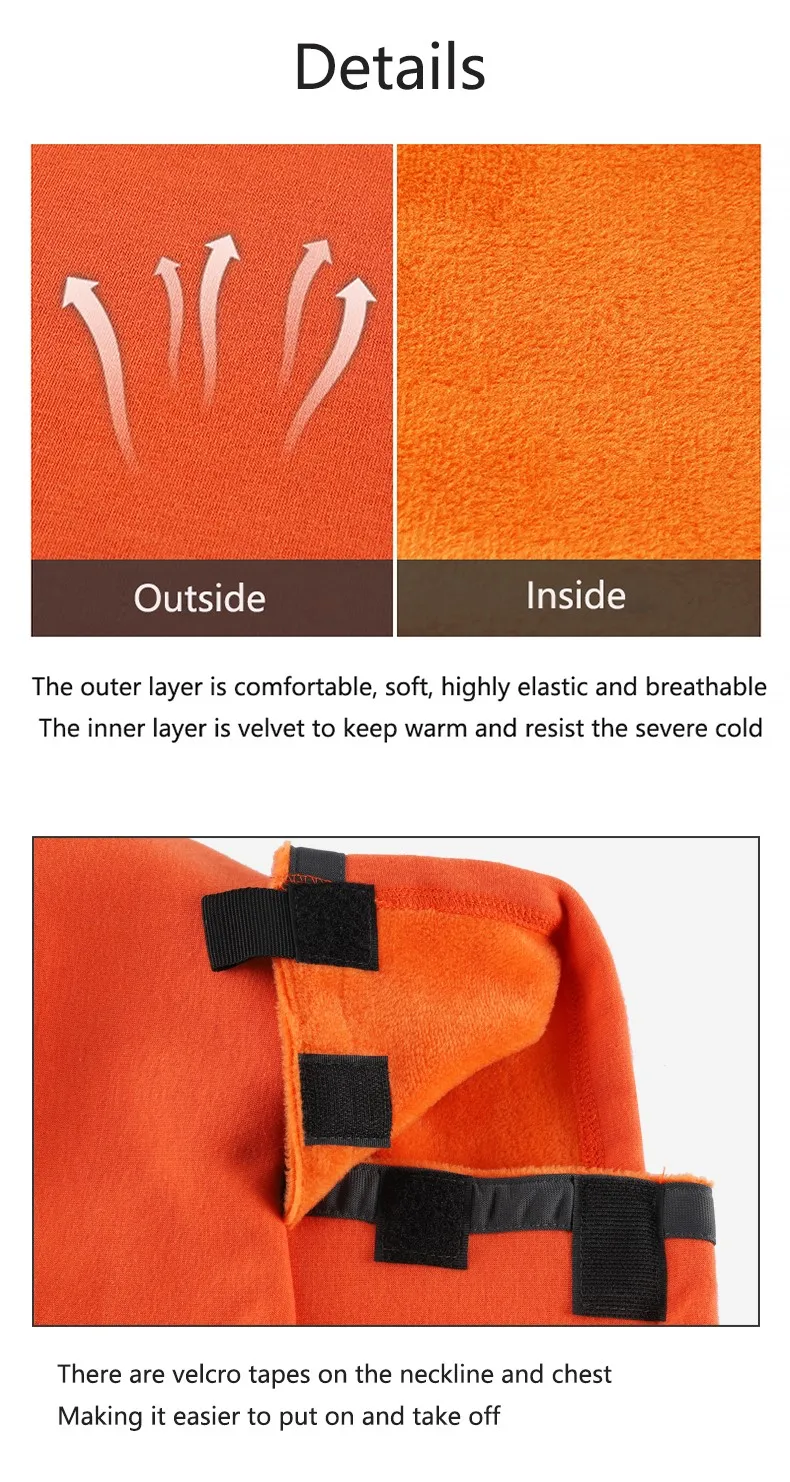 Dog Hoodies Warm Fleece - Soft, Comfortable