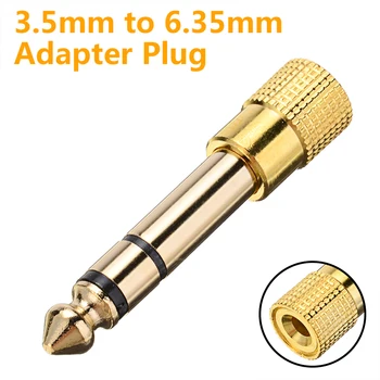 

Headphone Amplifier Audio Adapter Microphone AUX Converter Connector Headphone Amplifier Audio Adapter Converter Small to Big