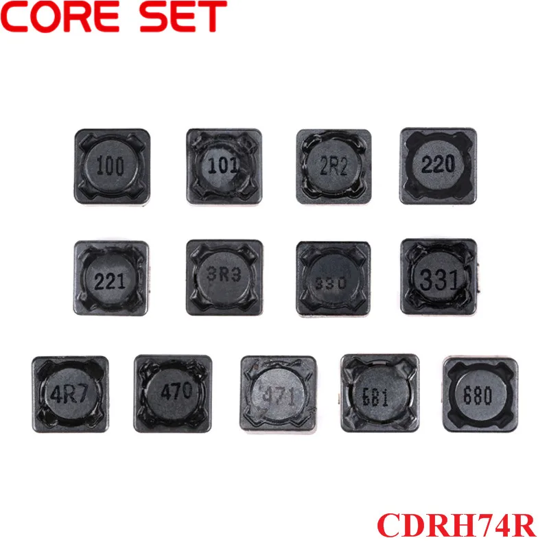 100 piezas SMD Inductor SMT Chip Inductores 0402 0603 0805 1206 22nH 27 33 39 47 56 68 82 100 120 150 180 nH 1uH 1,5 2,2 4,7 12 100uH