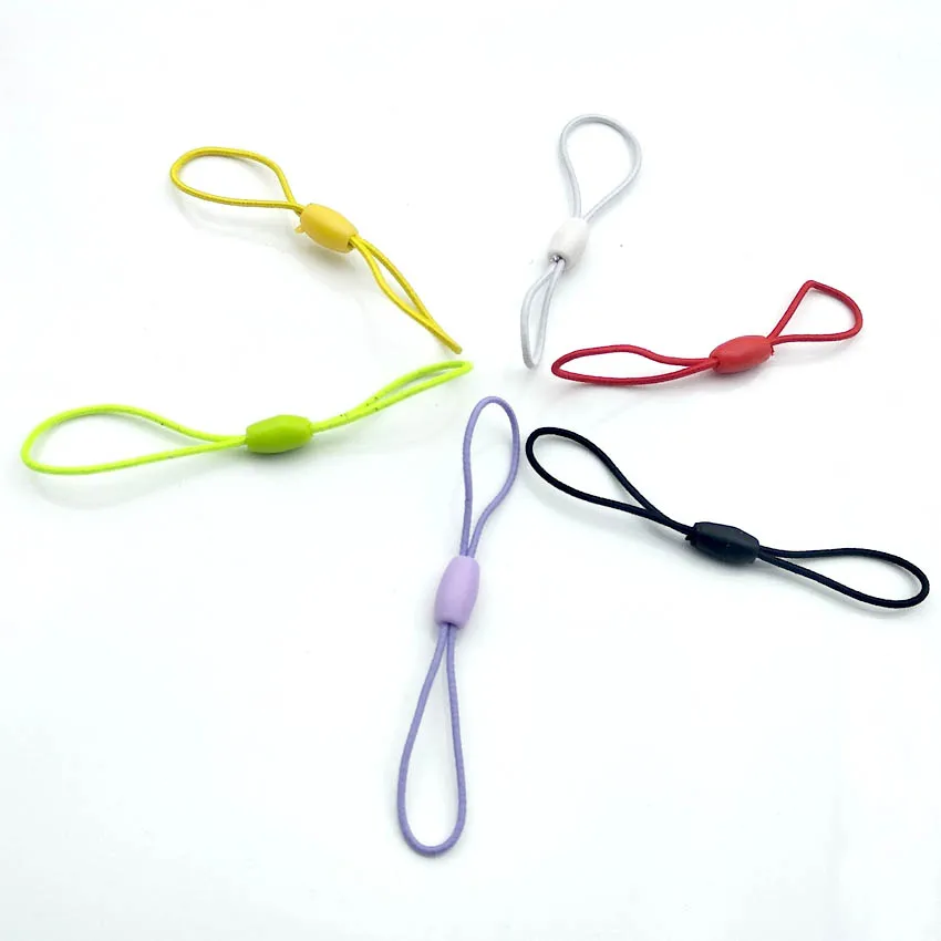 Mulit-colorsMobile сотовый телефон MP3 USB эластичный силовой шнур шнуры ремешок лобстерзастежка Подвески нейлон брелок ремесло DIY
