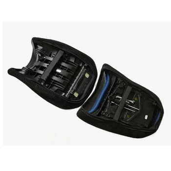 

2Pcs Seat Cover Motorcycle Replacement Breathable Set Parts Accessories Black Anti-slip