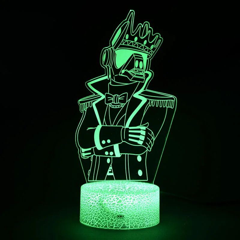 Fortress ночной сезон 10 Yond3r Модель 3D иллюзия Лампа битва Royale украшение ночные огни идеальные рождественские подарки