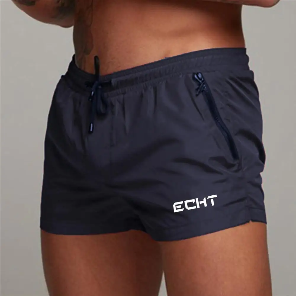 

fashion Mens Sport Running Shorts Mesh Breathable Quick Dry Workout Short Pants Summer Fitness Male Training Jogger Beach Shorts