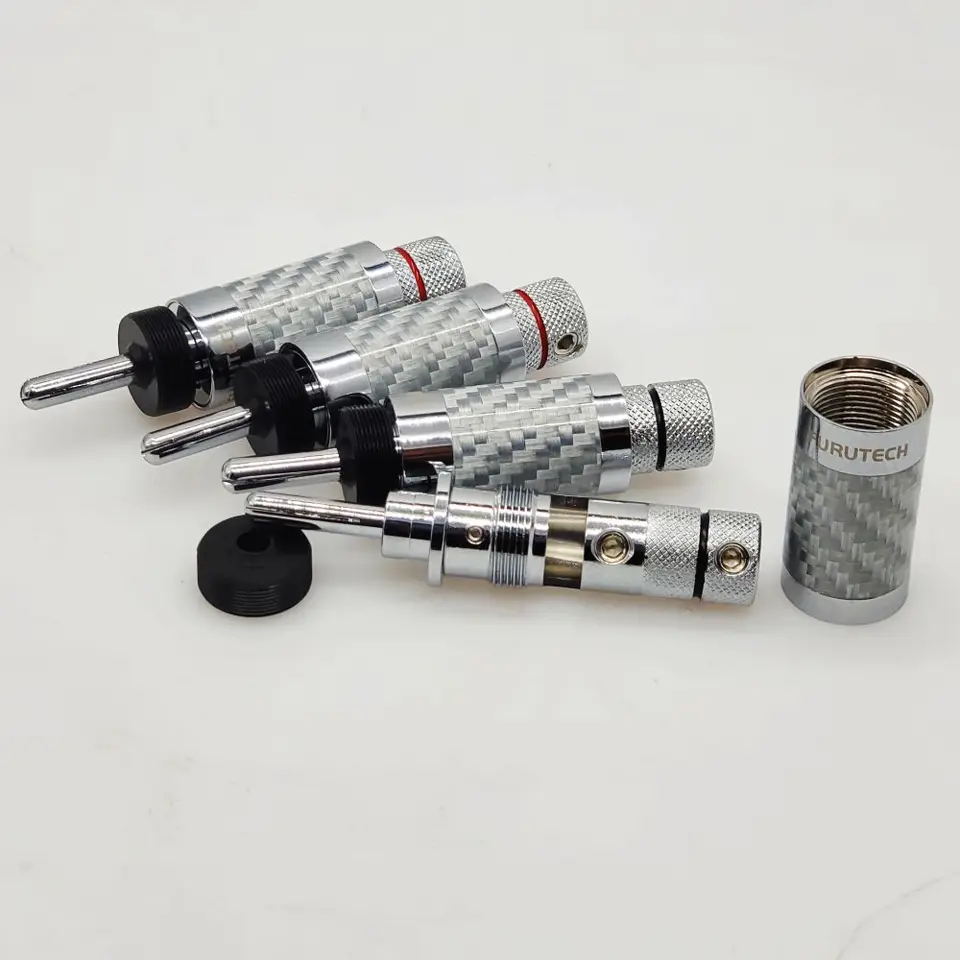 FURUTECH CF 202(R) Silver Carbon Fiber Rhodium-Plated loudspeaker