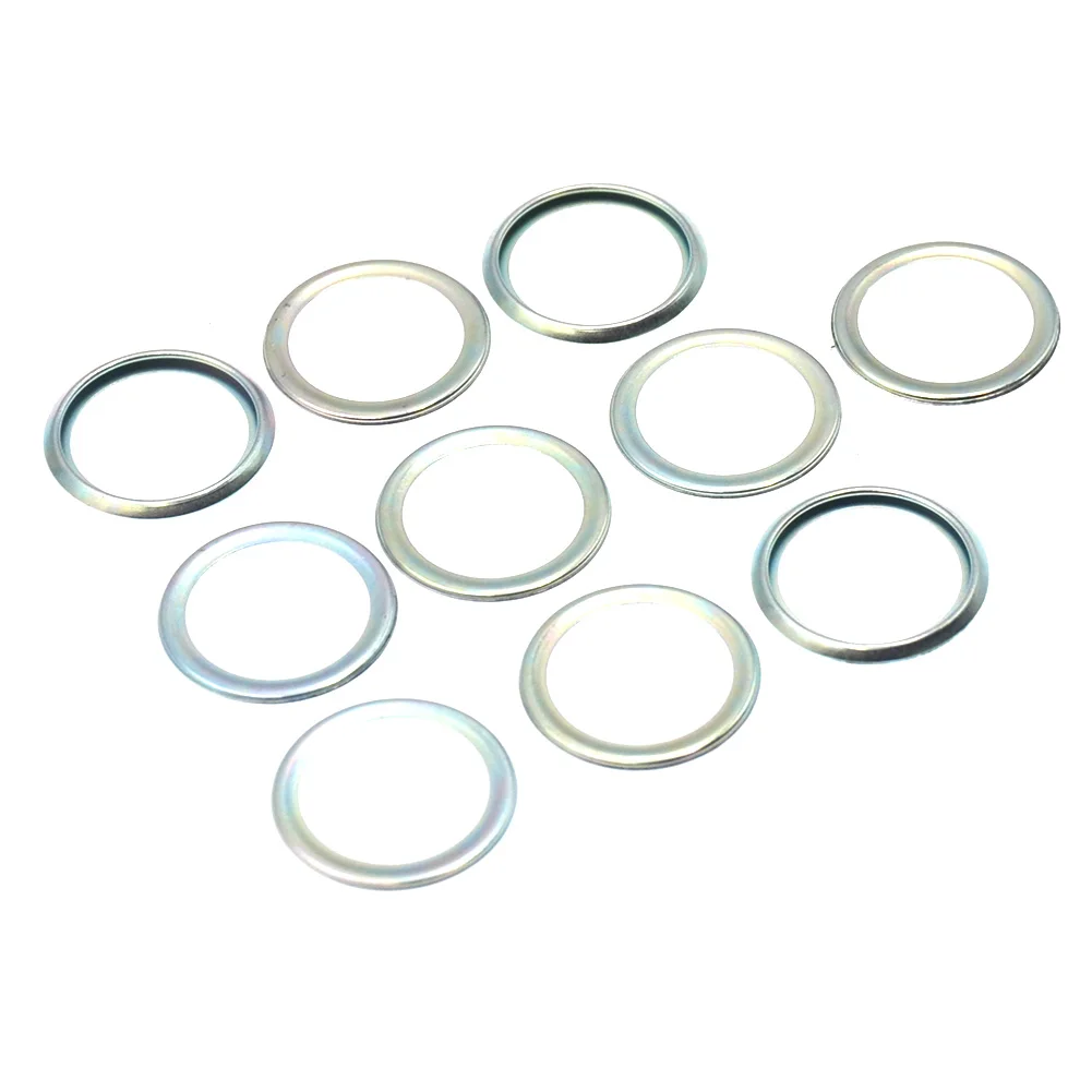 Oil Drain Plug Gasket Oil Drain Plug Seal Washer Sealing Washers 10/20/50pcs Oil Drain Plug Crush Washer Oil Gasket Washers Seals Car Accessories for Subaru Impreza Legacy Forester 11126AA000