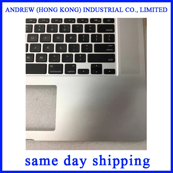 A1398 Topcase Для Macbook Pro Retina 15 дюймов с клавиатурой US макет верхний корпус 2015