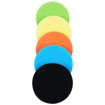 

5PCS 6 inch (150mm) Flat Sponge Buff Buffing Pad Polishing Pad Kit Car Polisher