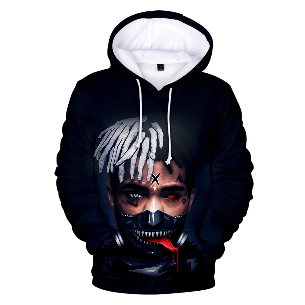 Hot Koop Nieuwste Xxxtentacion mannen/jongens Hoodies Sweatshirts Raper hoodies Herfst Winter Personality | Мужская одежда