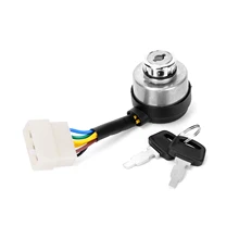 

On Off Start Ignition Key Switch 6 Wires(PIN) Replacement Set For DuroMax XP4400E XP4400EH XP8500E XP10000E,188/190F Generator
