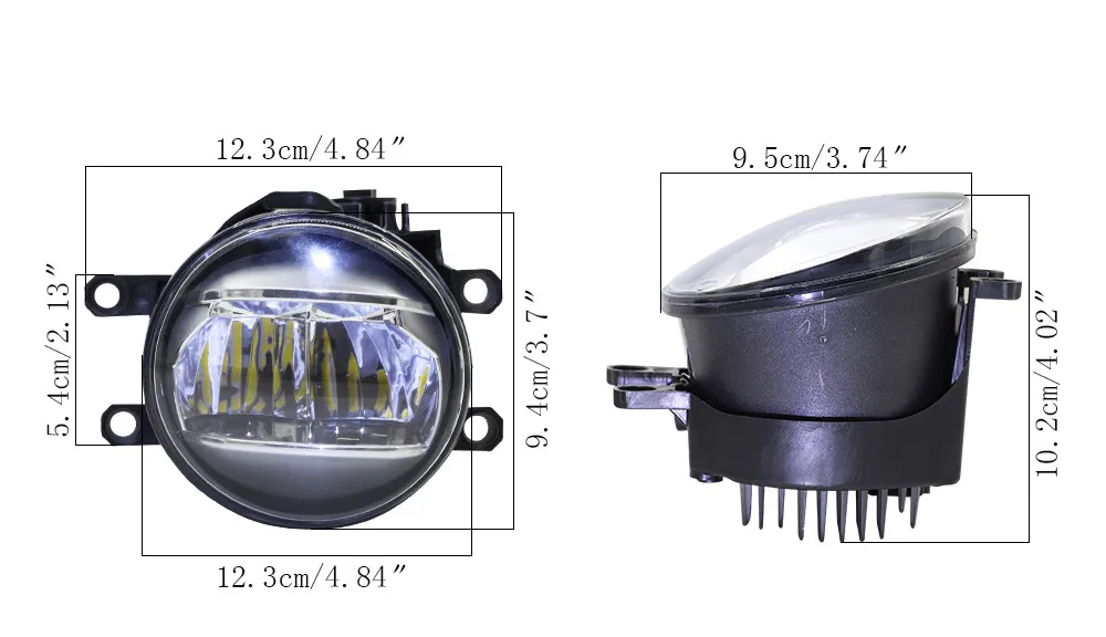 1 пара противотуманных фар 81220 81210-48050 для Toyota Lexus Land Cruiser Prius DXY88