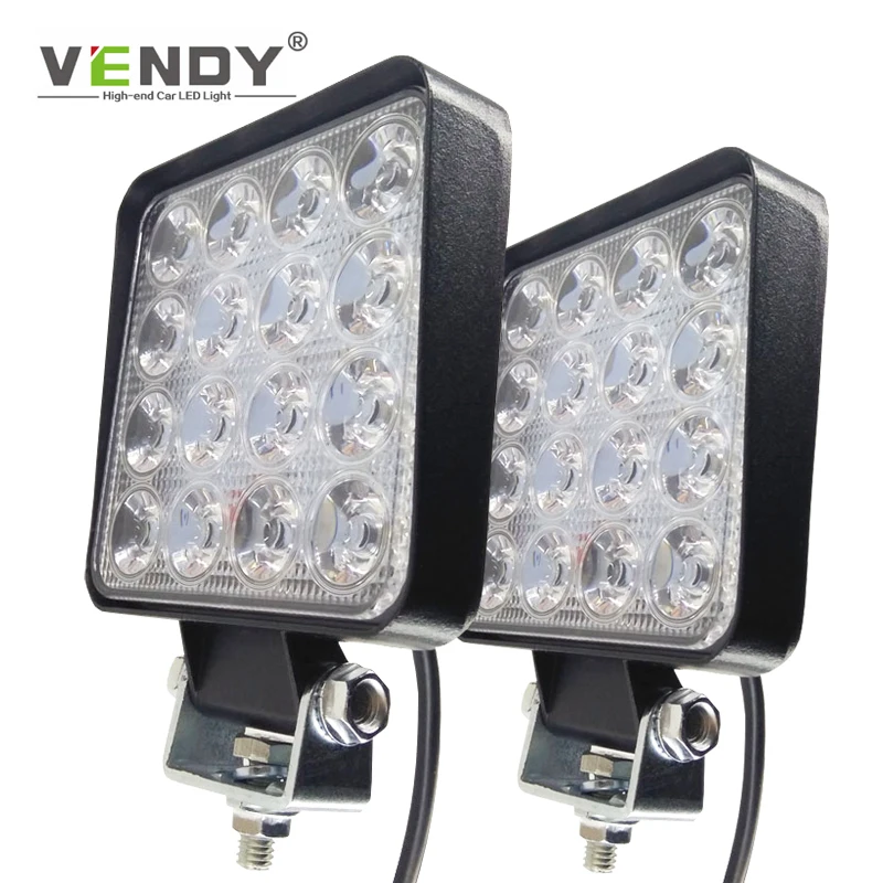 1 шт. светодиодный светильник Бар 48 Вт Светодиодный 12V 24V противотуманная фара