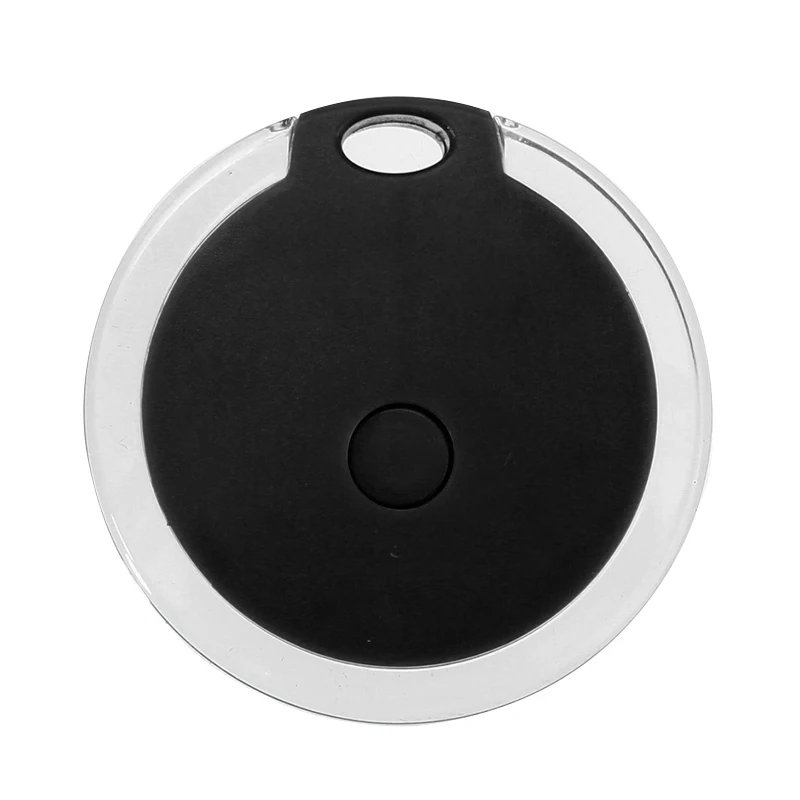 Домашние животные Умные поисковики для селфи с Bluetooth 4,0 Mini Pet сигнализации устройство поиска gps-локатор Pet Anti Lost трекер Tracer для кошек кошелек с собакой - Цвет: Черный