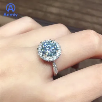 

Anmiy New Version Round Opening Female Proposal Wedding Live Ring