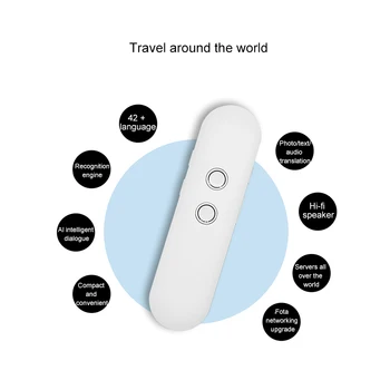 

Portable Smart Portable Voice Translator Instant Real-Time Language Translator Bluetooth Voice Translator 2019 NEW Upgrade