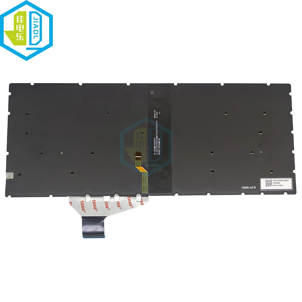 Teclado Retroiluminado para Laptop Eua e Inglês Luz de Fundo para hp Pro C640 Chromebook Eua Qwerty M03661001 Hpm19m8 Novo - Imagem 5