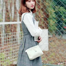 Мода в Корейском стиле цепи Сумки-холсты Для женщин сумка через плечо сумка для мобильного телефона натуральный хлопок маленькая тканевая сумка настраиваемые, с логотипом