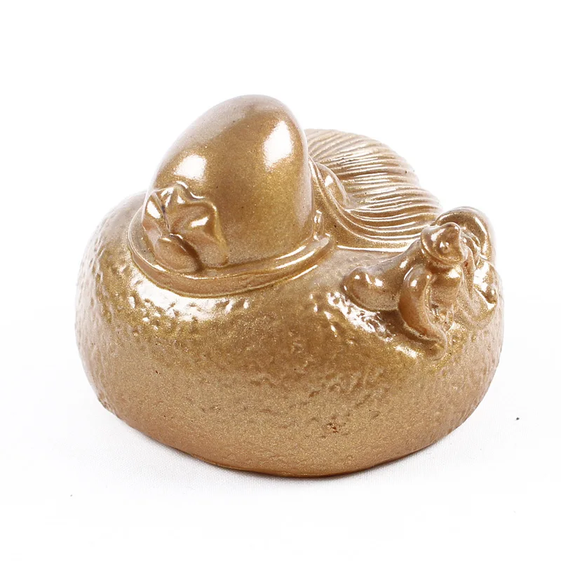 Manufacturers Direct Selling Resin Tea Ornaments Tea Set Accessories Crafts Old Birthday Can Raise Gold Longevity to Give Them