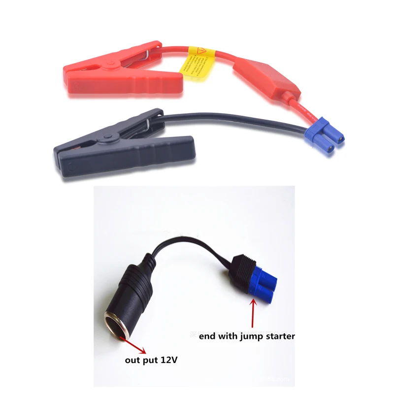 12v Car Jump Starter Ec5 To Car Cigarette Lighter Socket Adaptor For