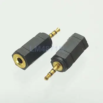 

DHL/EMS 150 pc Adapter 2.5mm male plug to 3.5mm 1/8" female jack stereo for Audio Converter -d2